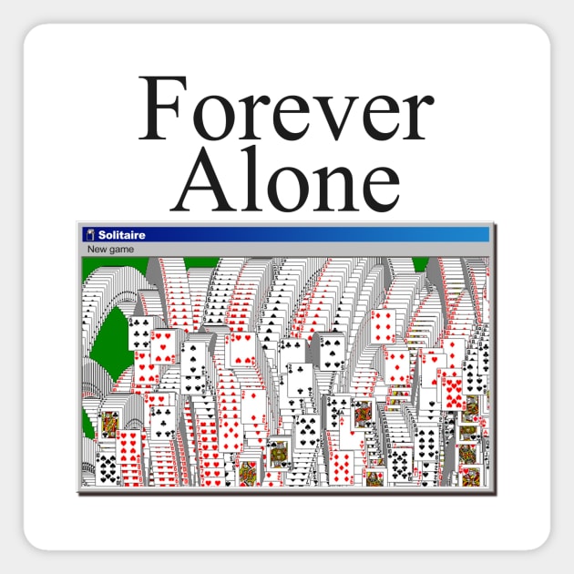 Forever Solitaire Magnet by TheWellRedMage